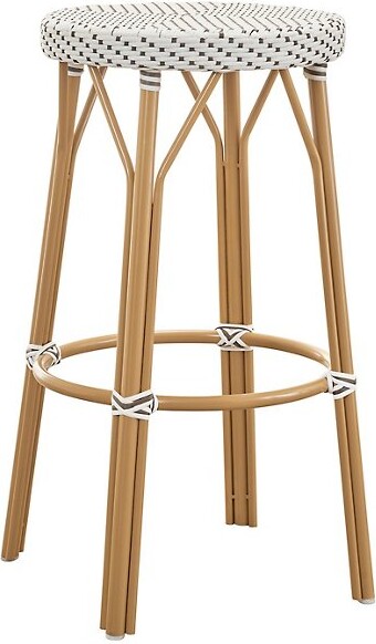 Sika Design Simone Outdoor Bar Stool in Brown