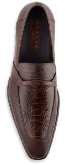 Mezlan Embossed Leather Loafers