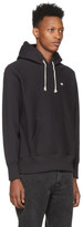 Thumbnail for your product : Champion Reverse Weave Black Logo Hoodie
