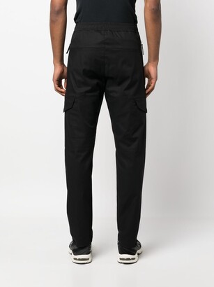 Stone Island Mid-Rise Tapered-Leg Trousers