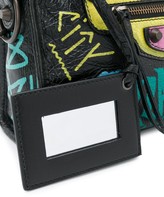Thumbnail for your product : Balenciaga Graffiti Classic City Mini Leather bag