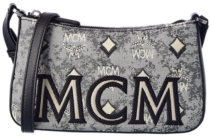 MCM Small Vintage Jacquard Tote - ShopStyle Shoulder Bags