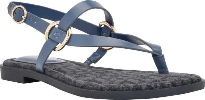 Tommy Hilfiger Women's Blue Sandals on Sale with Cash Back | ShopStyle