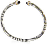 Thumbnail for your product : David Yurman 4mm Cable Bracelet with Semiprecious Stone & 18K Gold