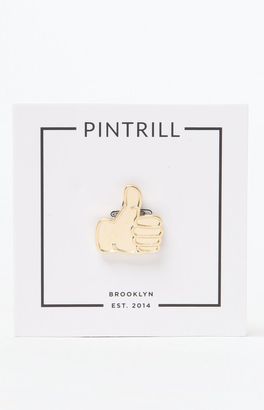 Pintrill Thumbs Up Pin