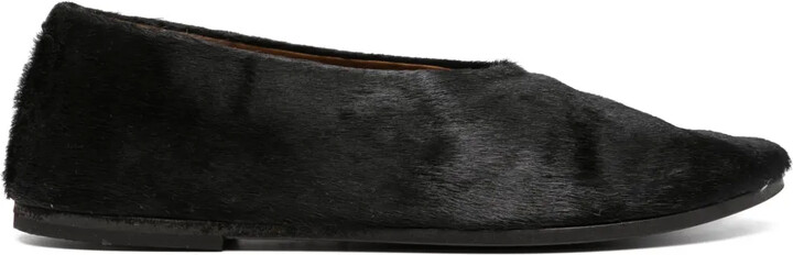 Marsèll Coltellaccio leather ballerina shoes