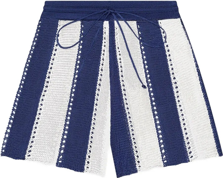 Calle Del Mar Cabana stripe shorts