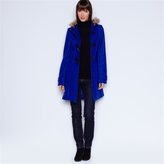 Thumbnail for your product : La Redoute LA Long Zip-up Hooded Duffle Coat, 60% Wool