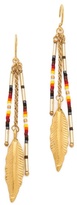 Thumbnail for your product : Chan Luu Feather Beaded Earrings