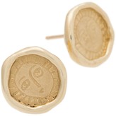 Thumbnail for your product : Holly Ryan Gold-plated sterling silver Picasso Face earrings