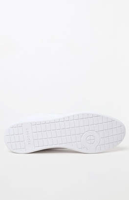 Lacoste Carnaby Evo White Leather Shoes
