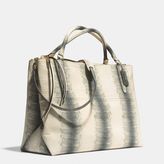 Thumbnail for your product : Coach The Large Borough Bag In Striped Embossed Leather