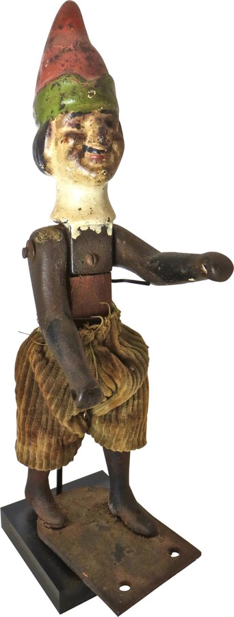1stDibs 19th C. Popcorn Maker Figural "toasty Roasty" American, Circa 1893, Rare