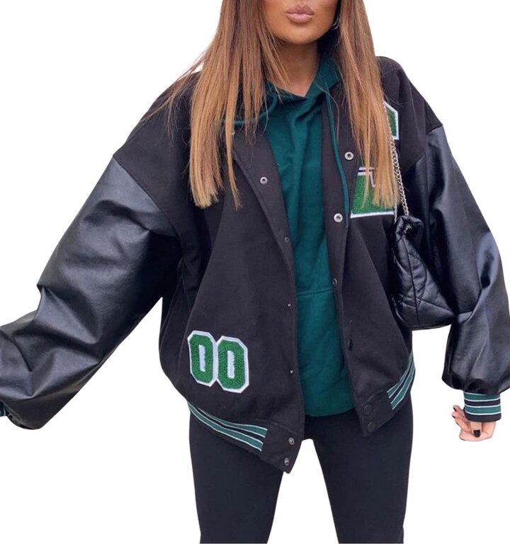 Green M WOMEN FASHION Jackets Bomber discount 97% Pimkie jacket 