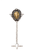 Thumbnail for your product : Vanessa Mooney The Empire Double Chain Ring