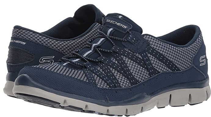 skechers lace up shoes womens