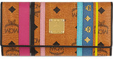 Thumbnail for your product : MCM Stiped leather wallet