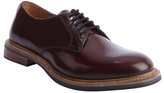 Thumbnail for your product : Ben Sherman mahogany shined leather lace up oxfords