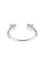 Thumbnail for your product : Susan Foster Diamond & white-gold ring