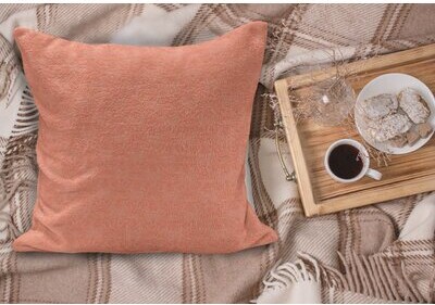 Beige Pillow, Natural Color, Gothic Style Pillow, Fleur-de-lis