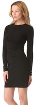 Thumbnail for your product : Alexander Wang T by Long Sleeve Twist Dress