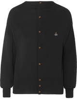 Vivienne Westwood - Embroidered Cotton Cardigan - Black