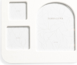 TJMAXX 16X14 3 Photo Textured Collage Tabletop Picture Frame