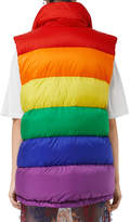 Thumbnail for your product : Burberry Rainbow Down-Filled Gilet