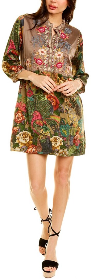 Johnny Was Pamplona Midi Dress - ShopStyle