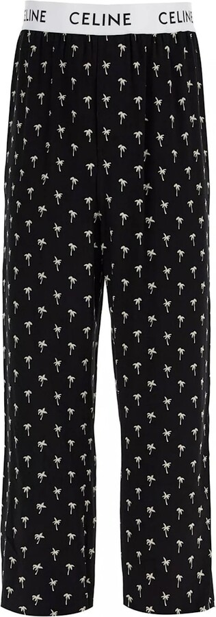 Celine Mini Palm Tree Pajama Pants