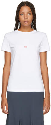 Helmut Lang White Paris Edition Taxi T-Shirt