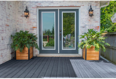 Vita Mezza Wood Planter Box