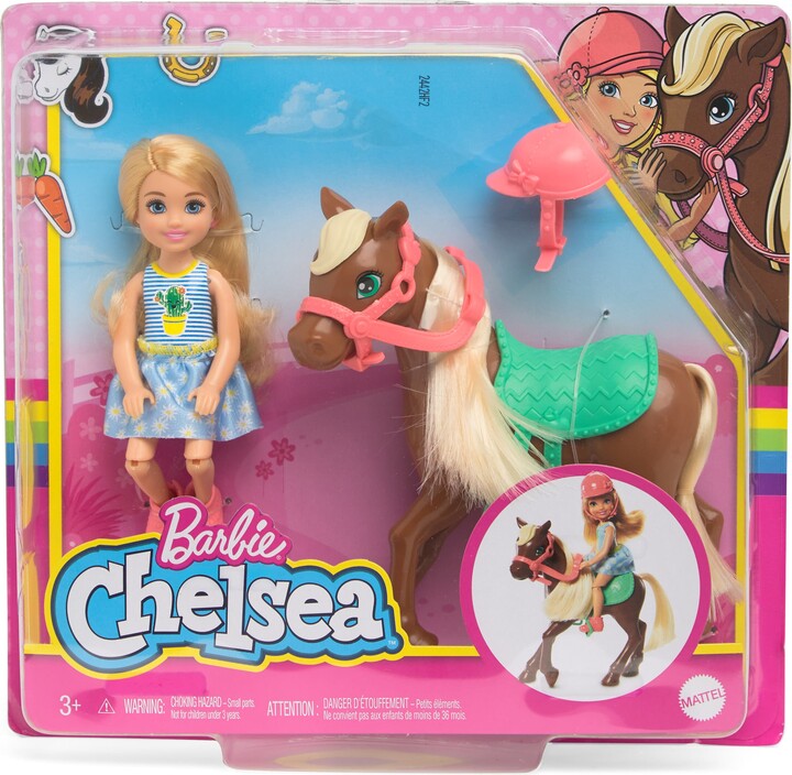 Mattel Barbie® Chelsea Doll & Pony Playset ShopStyle Games & Puzzles