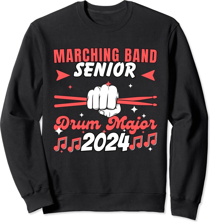 Marching Band Senior Night Gifts Drum Major 2024 Marching Band Senior Night 2024 Drum Major