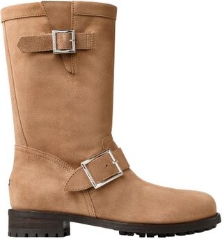 Biker Mid suede ankle boots