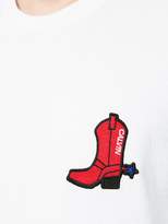 Thumbnail for your product : CK Calvin Klein cowboy boot T-shirt
