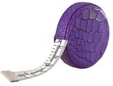 Thumbnail for your product : Graphic Image Tape Measure in Embossed Python Leather