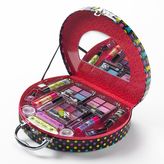 Thumbnail for your product : Pink Cookie round glam make-up case