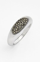 Thumbnail for your product : Judith Jack 'Oval Essence' Pavé Band Ring