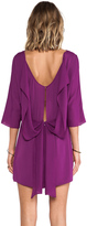 Thumbnail for your product : Halston Ruffle Back Dress