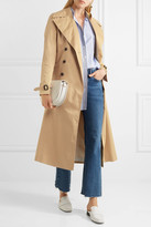 Thumbnail for your product : Joseph Townie Double-breasted Cotton Trench Coat - Beige