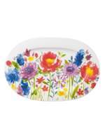 Thumbnail for your product : Villeroy & Boch Anmut flowers oval platter 34cm