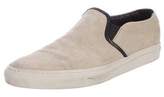 Thumbnail for your product : Common Projects Suede Slip-On Sneakers