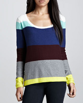 Thumbnail for your product : Splendid Brighton Striped Sweater, Multi
