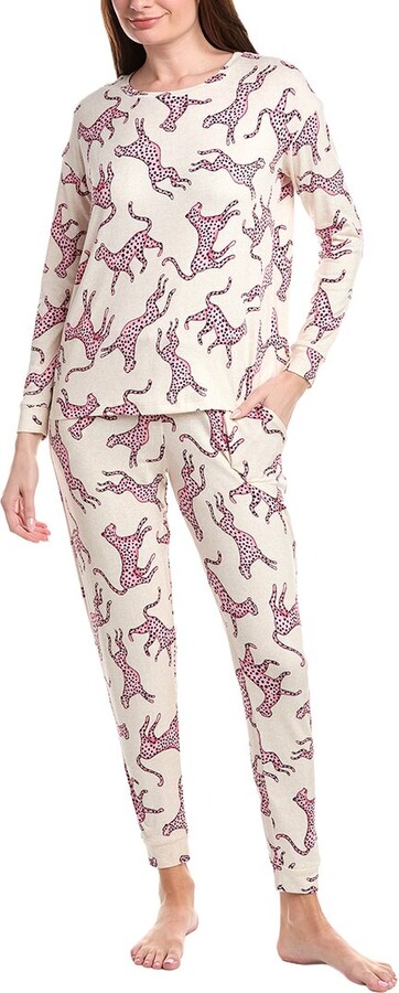 ROOM SERVICE 2pc Lorena Long Pajama Set
