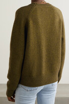 Thumbnail for your product : RE/DONE 50s Merino Wool-blend Sweater - Green