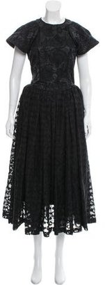 Comme des Garcons 2015 Embroidered Evening Dress w/ Tags