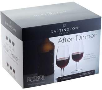 Dartington Crystal After Dinner Set Of Six Port Glasses