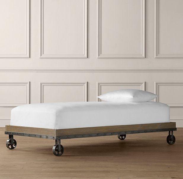 Restoration Hardware Industrial Cart Platform Bed ShopStyle