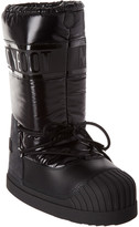 Thumbnail for your product : Moncler Venus Leather-Trim Moon Boot